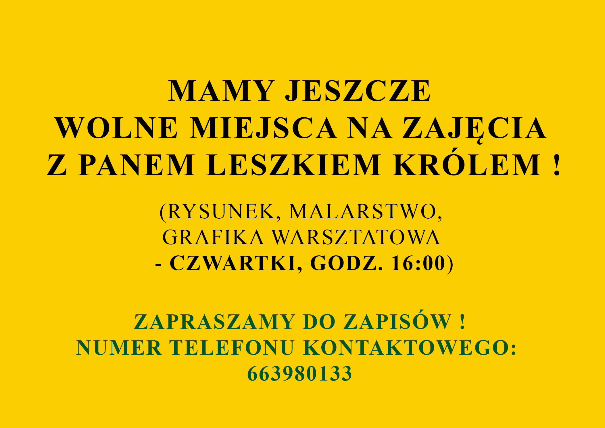 GRAFIKA WARSZTATOWA