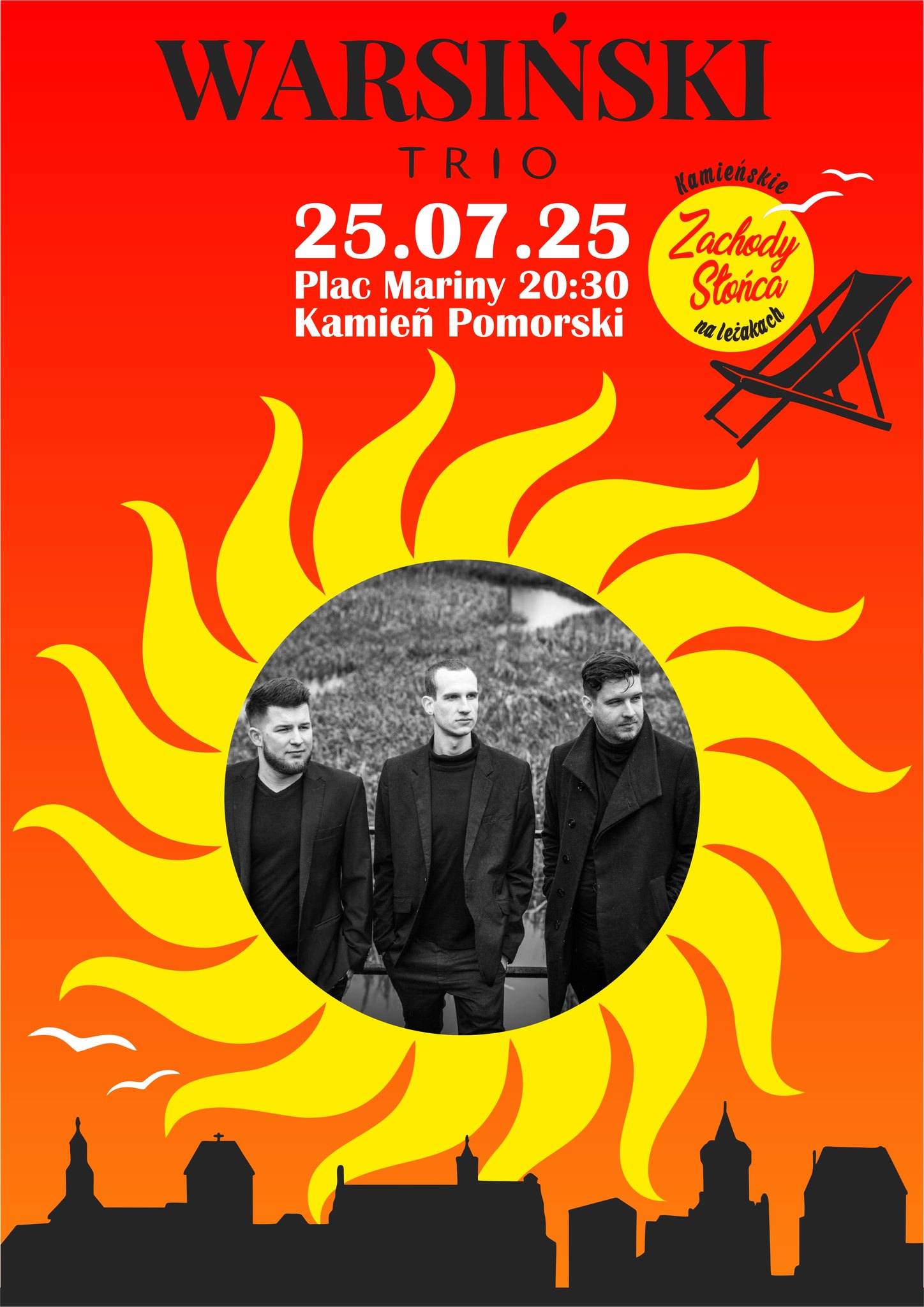 🌅🎶Kamieńskie Zachody Słońca na leżakach WARSIŃSKI TRIO🎶🌅