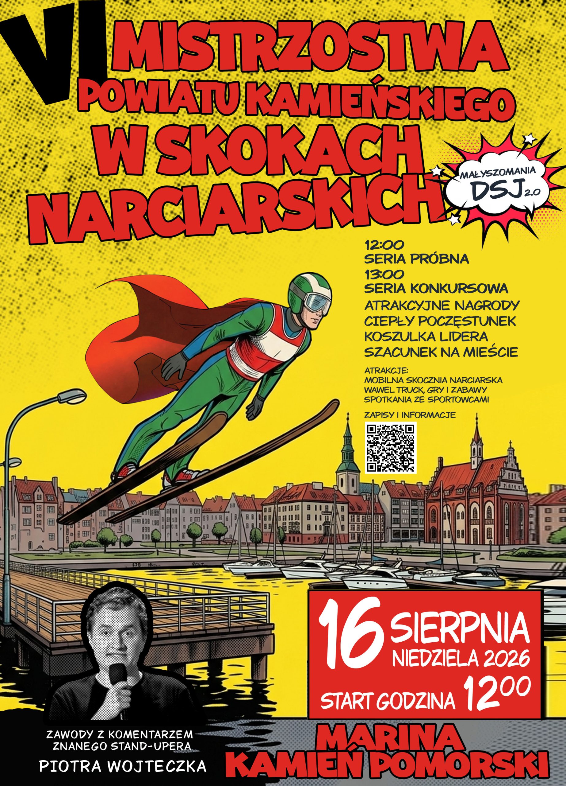 VI Mistrzostwa Powiatu Kamieńskiego w Skokach Narciarskich